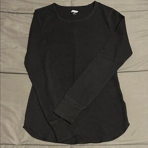 Old Navy Classic Black Long Sleeve Top